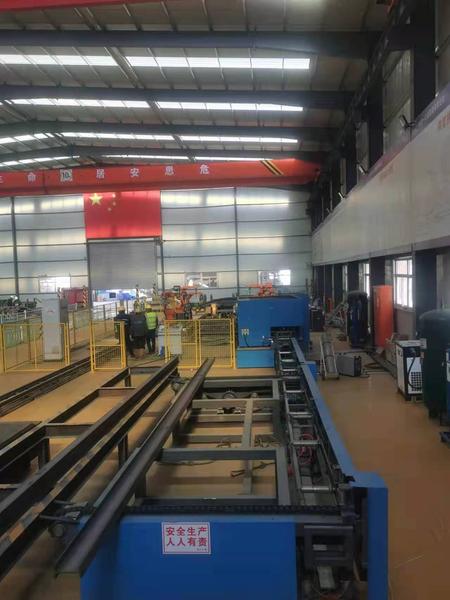 钢拱架自动化生产线